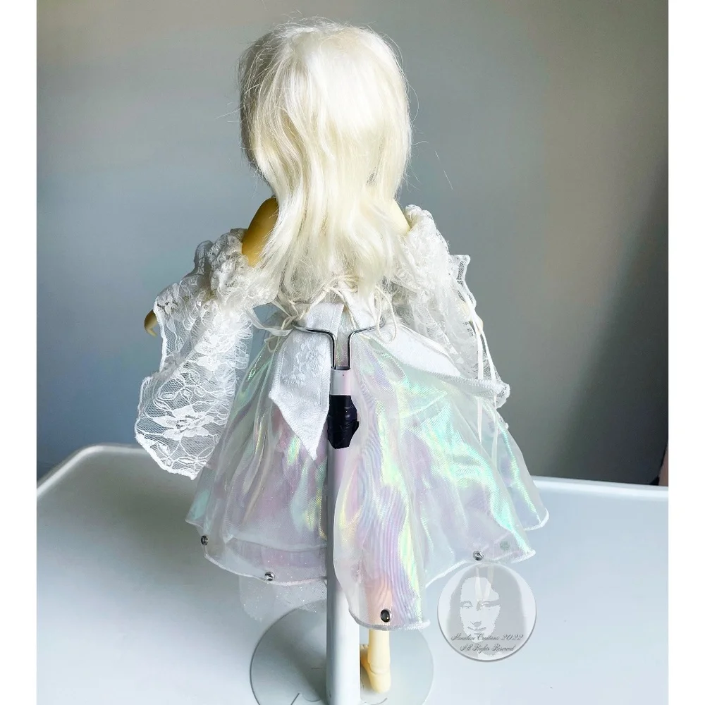Ball Joint Doll Custom Yolanda Face Up by Impldoll 2009 43cm BJD + Violet Fern